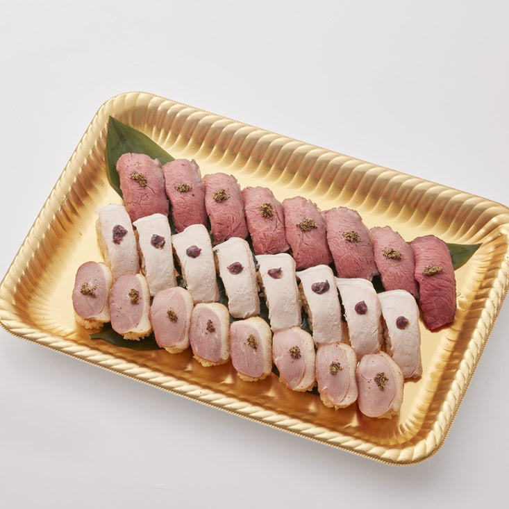 肉寿司(3種盛)LL・使い捨て容器