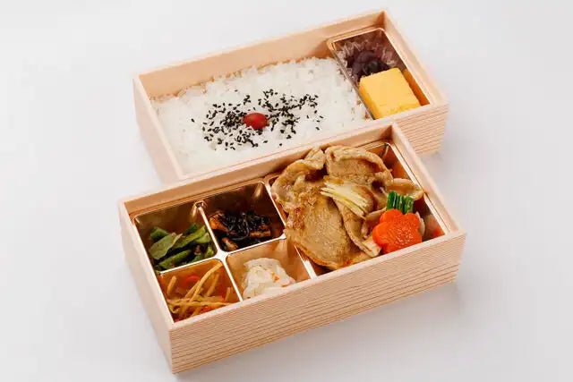 【すき焼割烹 日山】豚肉の生姜焼き弁当