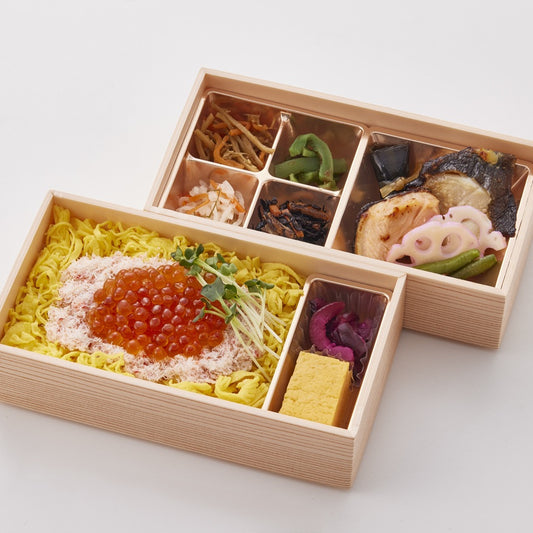 いくらと蟹ちらし御膳