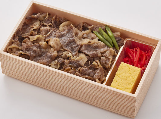 【割烹弁当 悠膳】料亭割り下の特選牛めし重