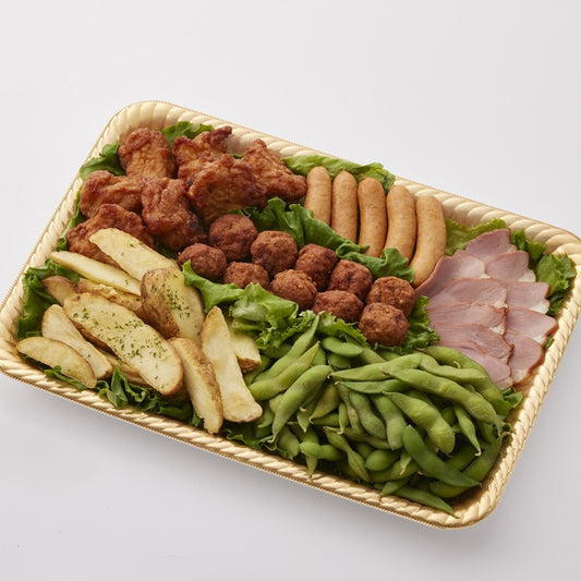 おつまみ盛合せLL・使い捨て容器