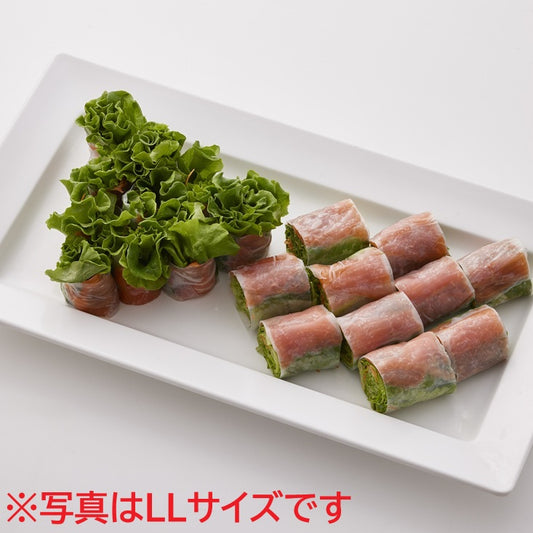 スモークサーモンの生春巻L