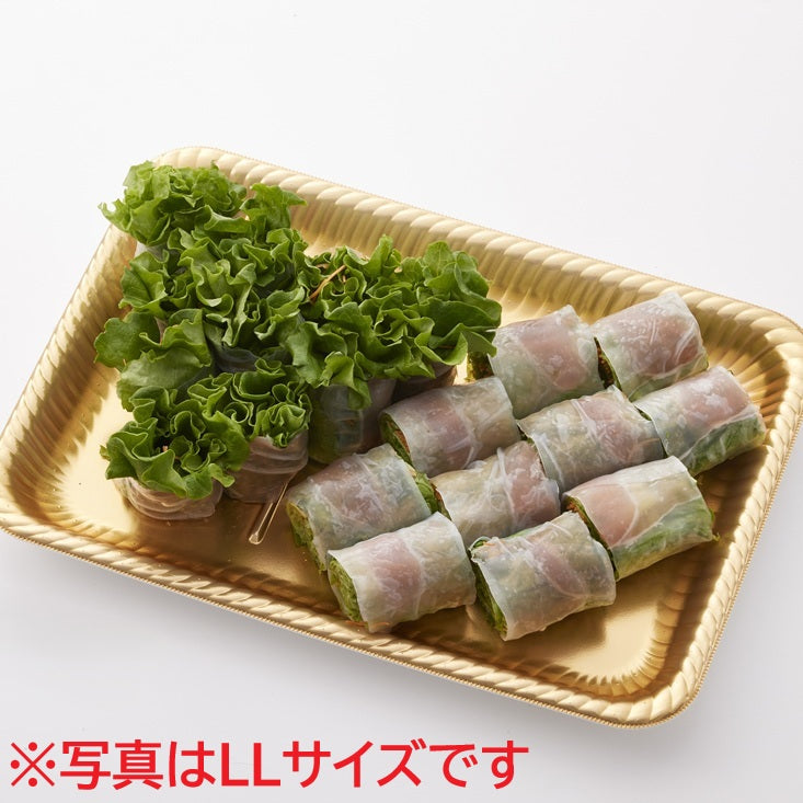 生ハムの生春巻L・使い捨て容器