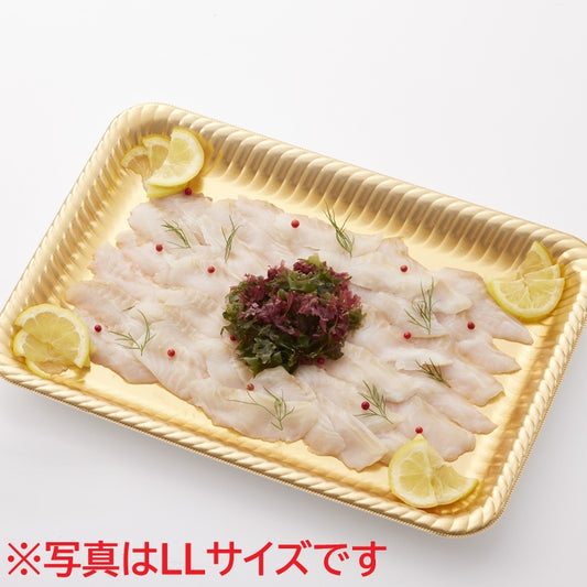 カレイのカルパッチョＬ・使い捨て容器