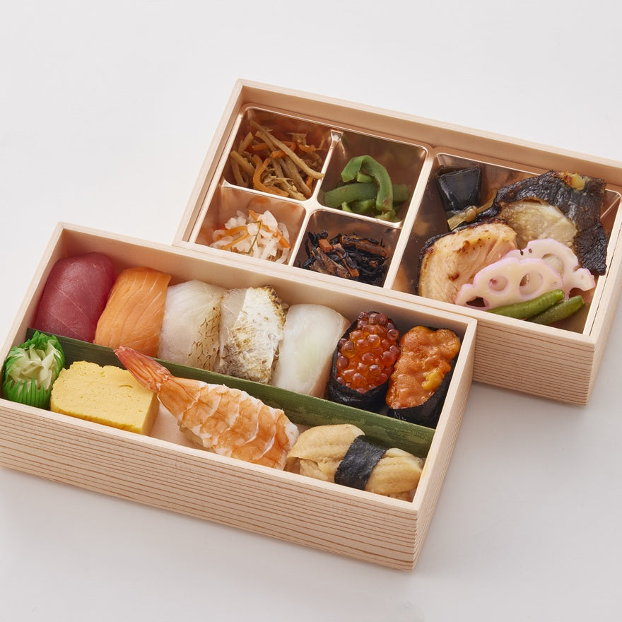 【寿司割烹 赤酢と鮨】特上握り寿司御膳